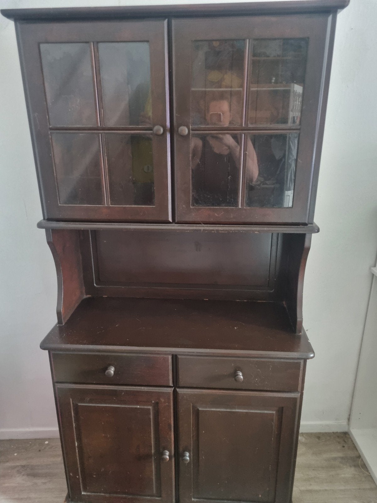 Buffet / Vitrinekast opknapper, Ophalen, Gebruikt