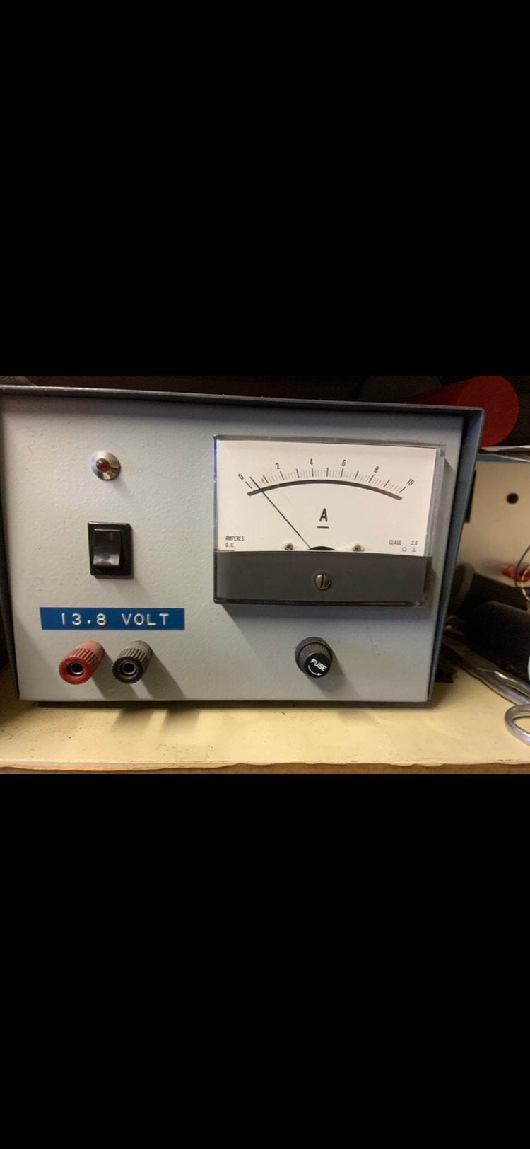 Te Koop: Homade voeding 13,8 Volt DC, 10 Amp, Ophalen, Gebruikt
