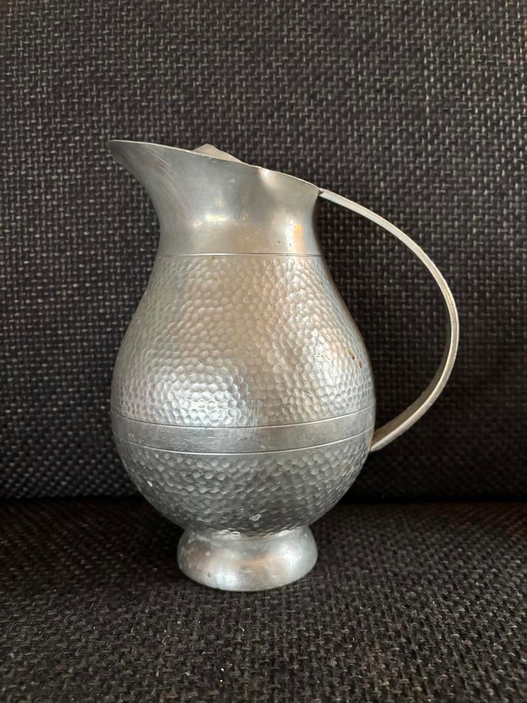 Banka prachtige tinnen kan, Antiek en Kunst, Antiek | Tin, Ophalen of Verzenden