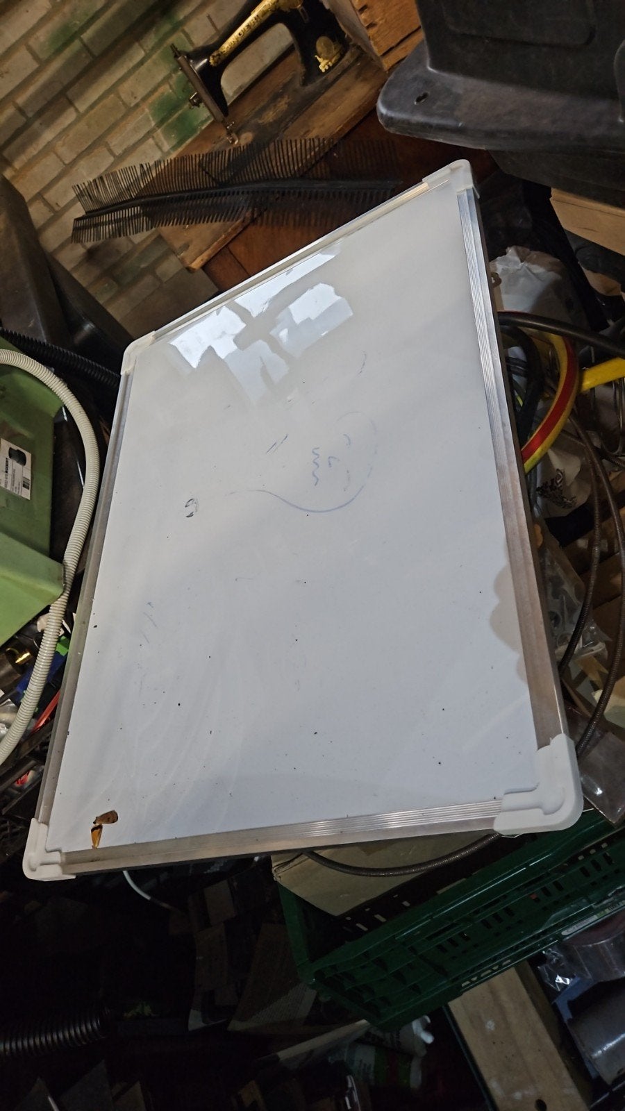 whiteboard 1x, Huis en Inrichting, Woonaccessoires | Memoborden, Ophalen of Verzenden, Magneetbord