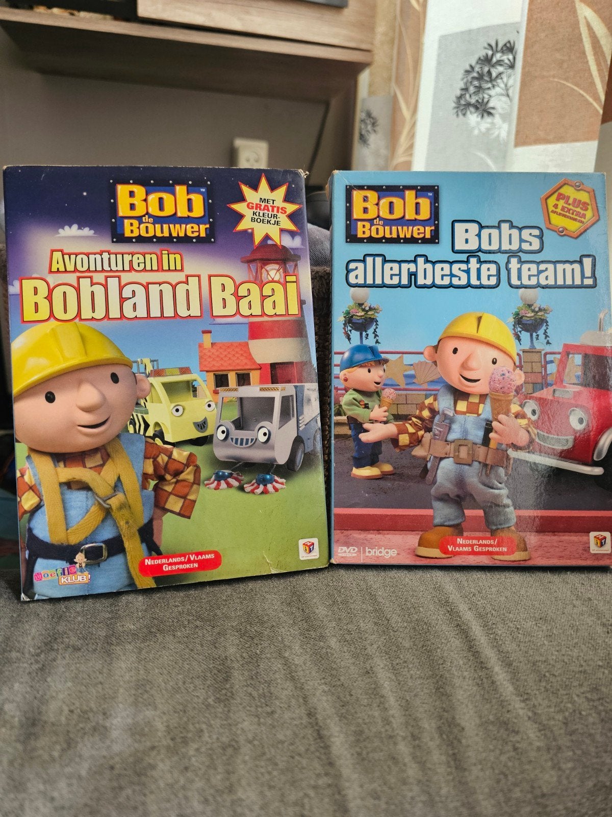 Bob de Bouwer DVD's: Avonturen in Bobland Baai & Bobs, Gebruikt, Verzenden, Alle leeftijden, Nederlands