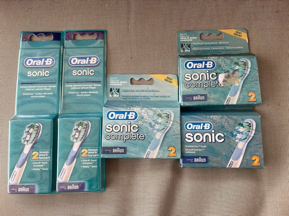 Oral-B Sonic Complete opzetborstels - Nieuw, Verzenden, Nieuw, Mondverzorging