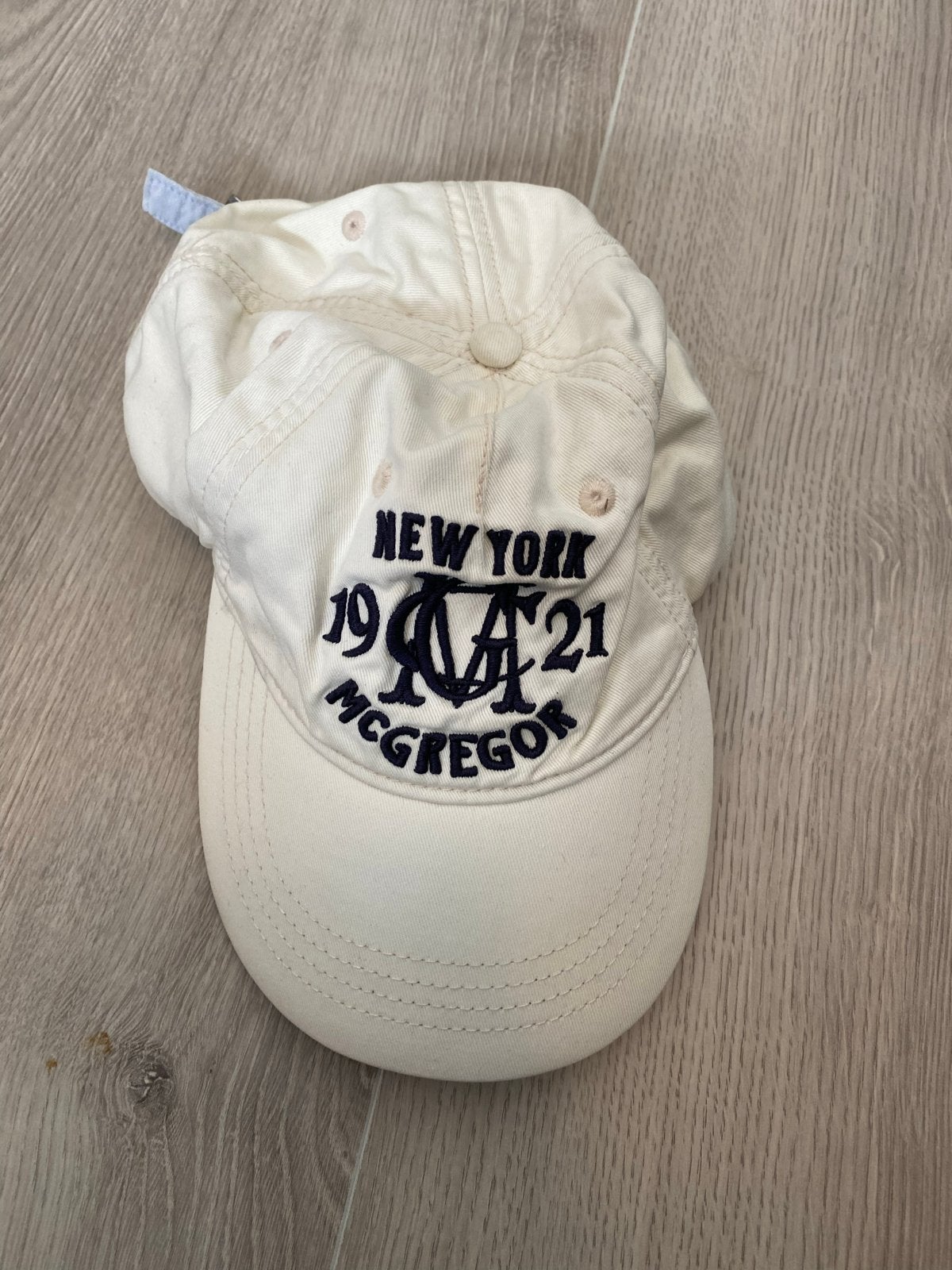McGregor New York 1921 Pet - Crème, Kleding | Heren, Hoeden en Petten, Verzenden, Zo goed als nieuw, One size fits all, Pet