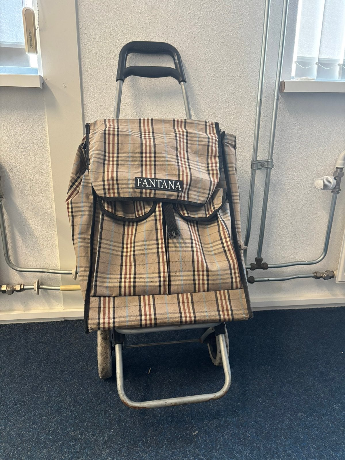 Boodschappentrolley, Ophalen, 40 tot 60 cm, Gebruikt, Overige kleuren