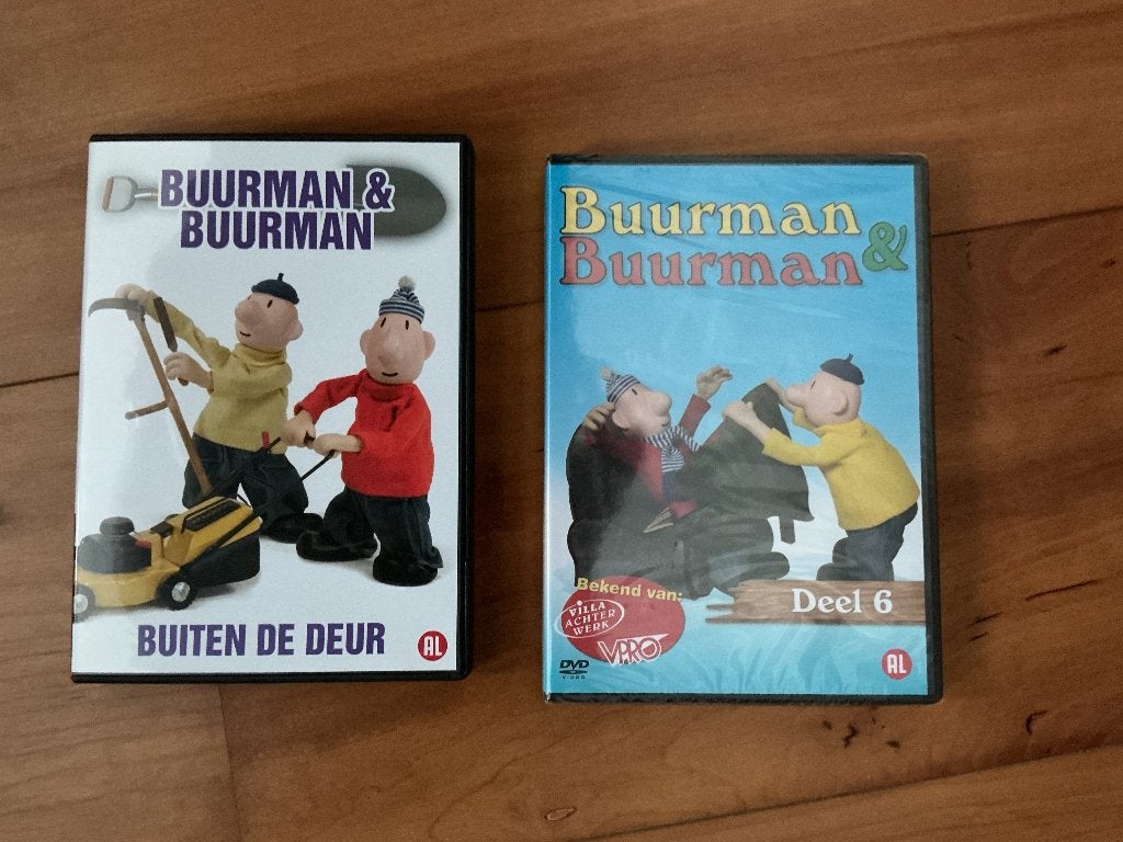 Dvd buurman en buurman, Alle leeftijden, Ophalen of Verzenden, Zo goed als nieuw, Poppen