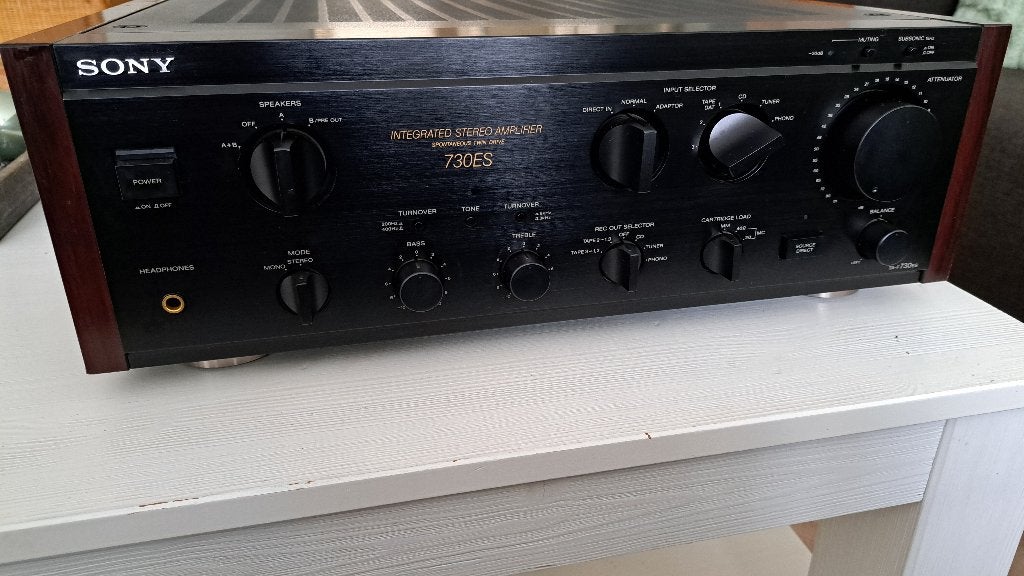 Sony TA-F730 ES Versterker, Ophalen of Verzenden, Zo goed als nieuw, Sony, 120 watt of meer