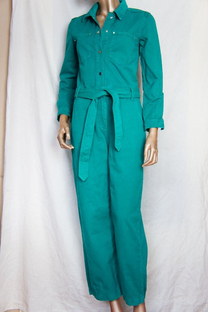 CLAUDIE PIERLOT jumpsuits maat 36, Verzenden, Zo goed als nieuw, Maat 36 (S), Groen