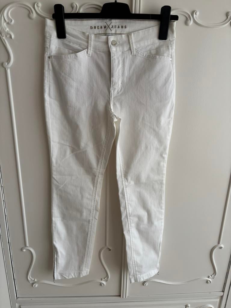 Nieuw wit stretch jeans 7/8 merk MAC maat 36, Ophalen of Verzenden, Nieuw, Wit, W28 - W29 (confectie 36)