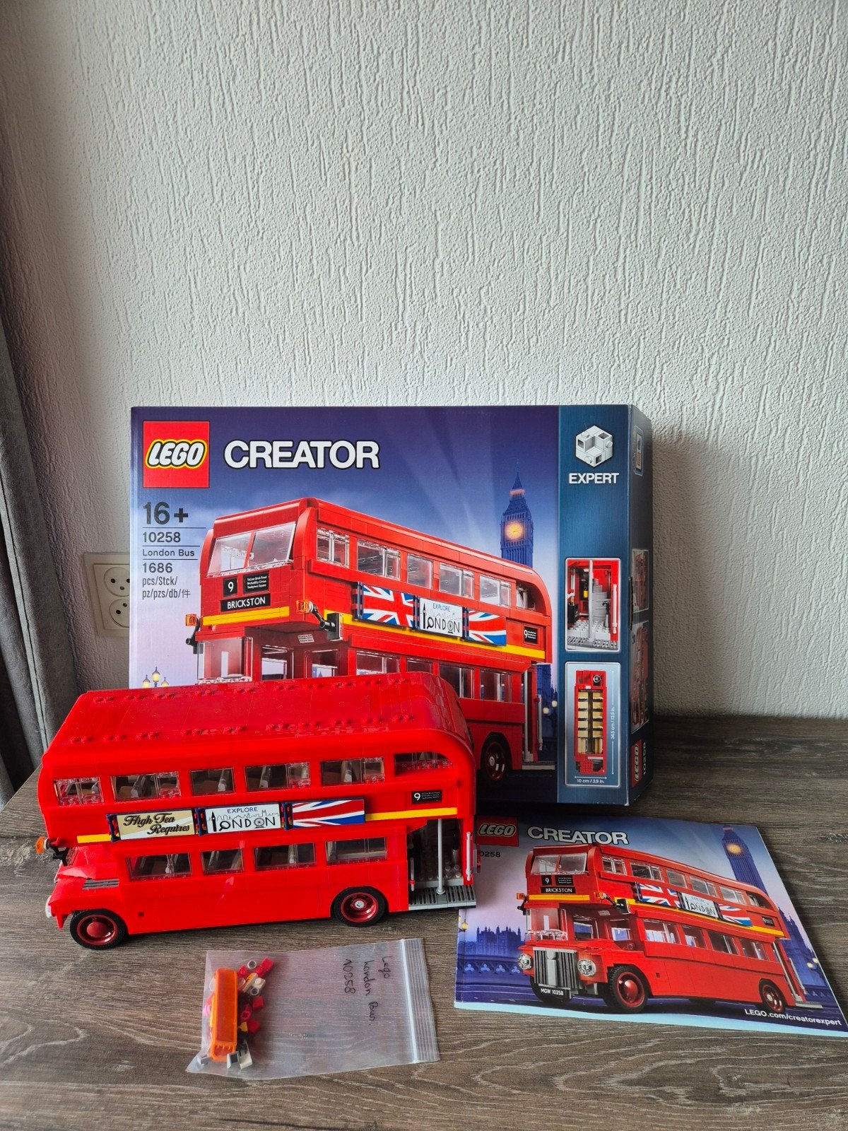 Lego Londen bus 10258., Lego, Compleet, Ophalen of Verzenden, Zo goed als nieuw