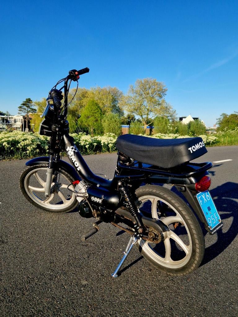 Tomos Flexer 65cc (super netjes!), Fietsen en Brommers, Brommers | Tomos, Zo goed als nieuw, Flexer, Maximaal 25 km/u, Ophalen