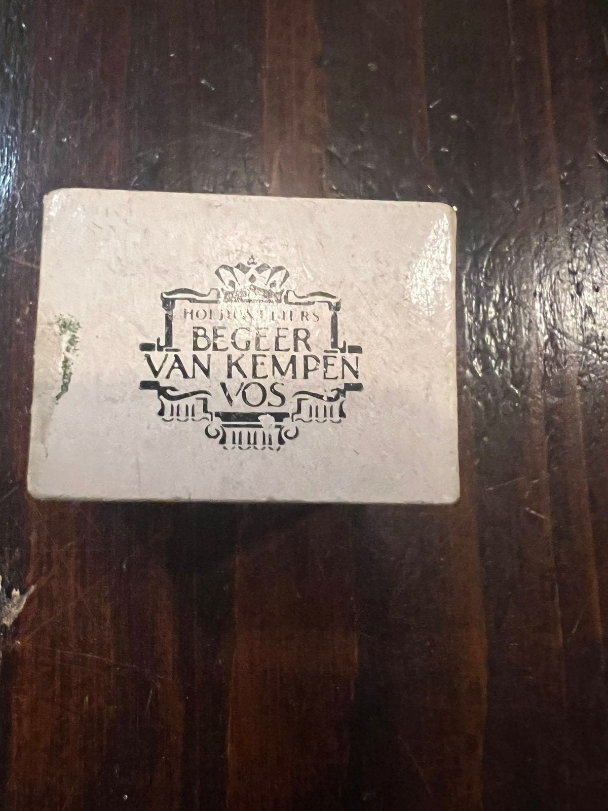 Oude juweliersdoosje, Antiek en Kunst, Curiosa en Brocante, Ophalen of Verzenden