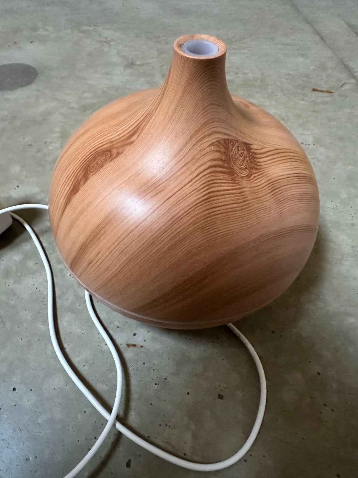 LifeGoods Aroma Diffuser - Houtnerf, Ophalen, Gebruikt, Kunststof, Modern