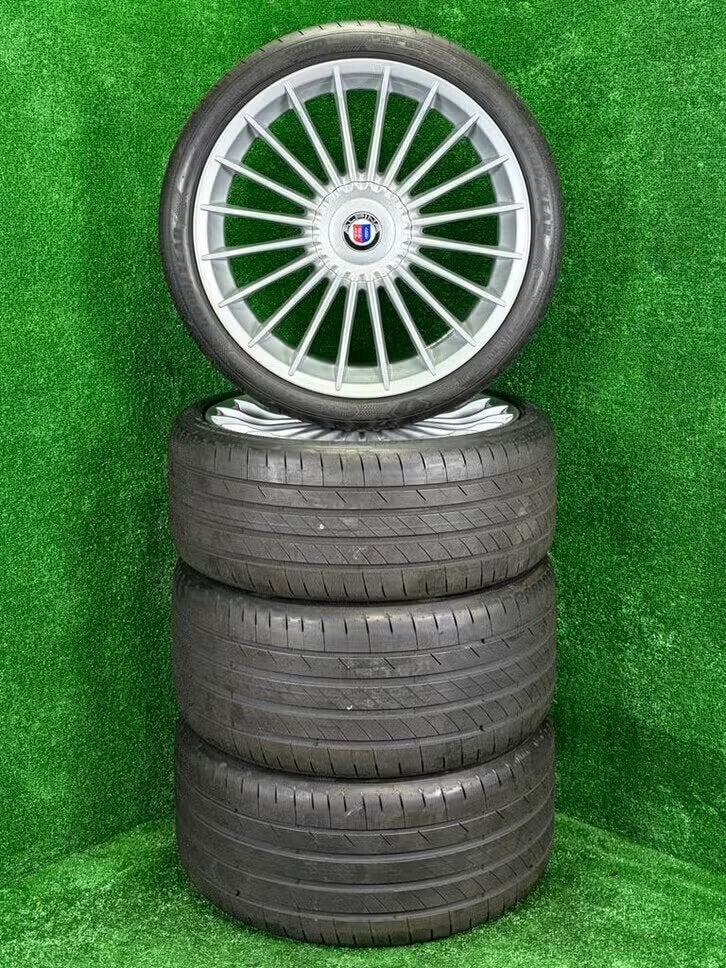 Originele 20 inch Alpina velgen banden BMW f10 f11 f12 B5 B6, Info@alpina.com, 245 mm, Banden en Velgen, Ophalen of Verzenden