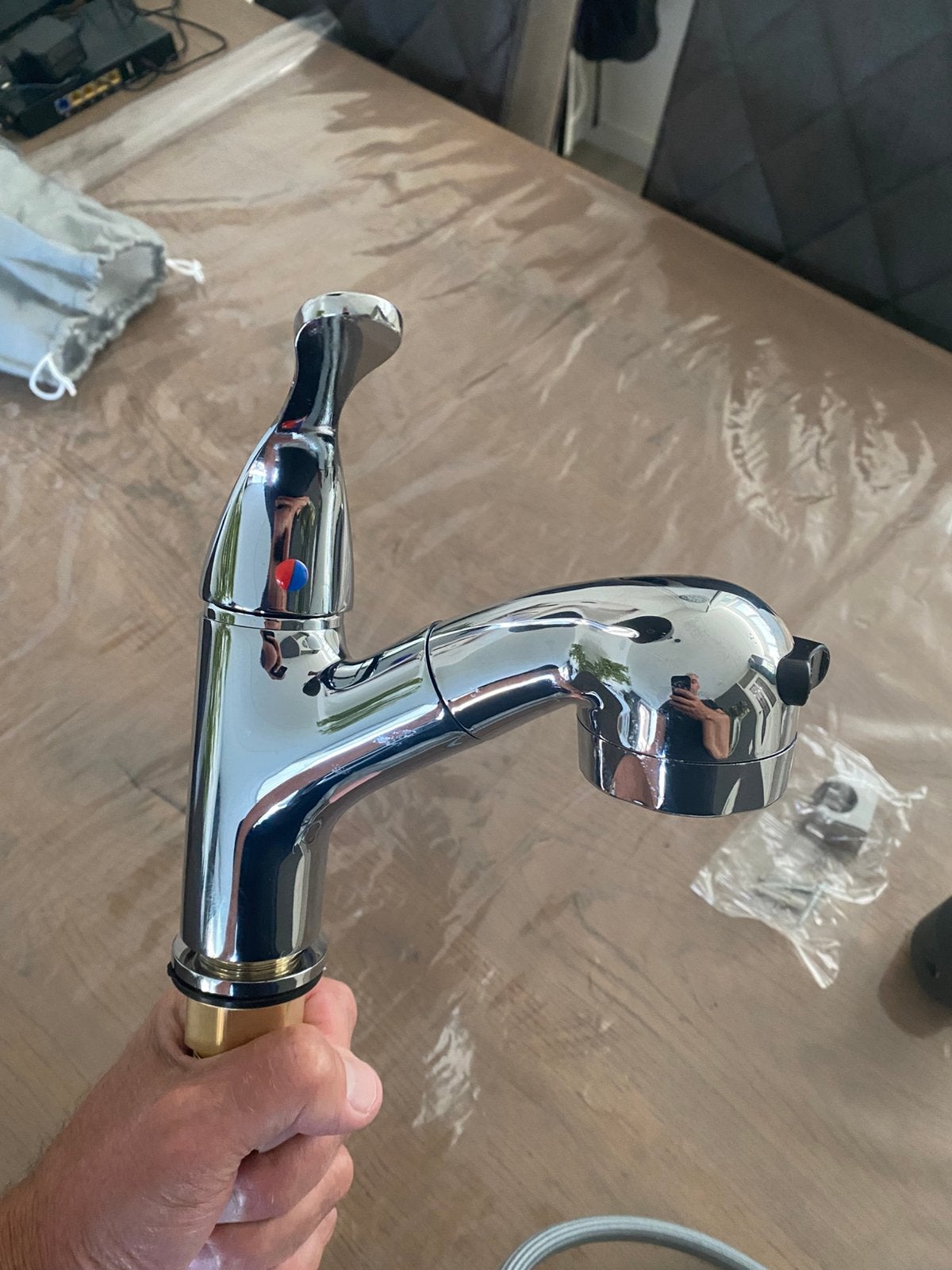 Was douche kraan warm koud voor camper of caravan, Ophalen of Verzenden, Nieuw, Douche