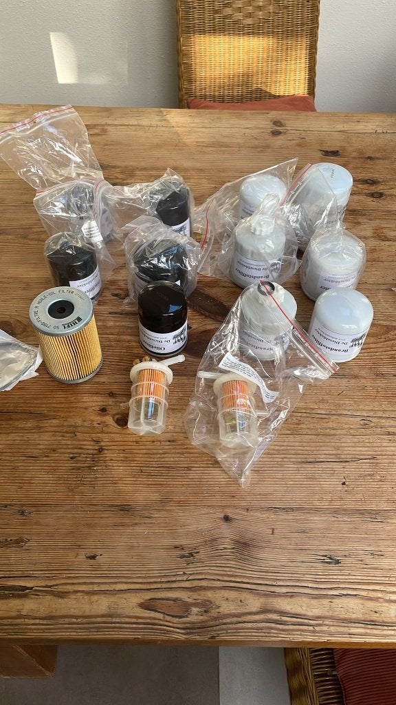 olie en brasndstof filters diverse nieuw, Watersport en Boten, Ophalen, Nieuw, Motor en Techniek, Motorboot