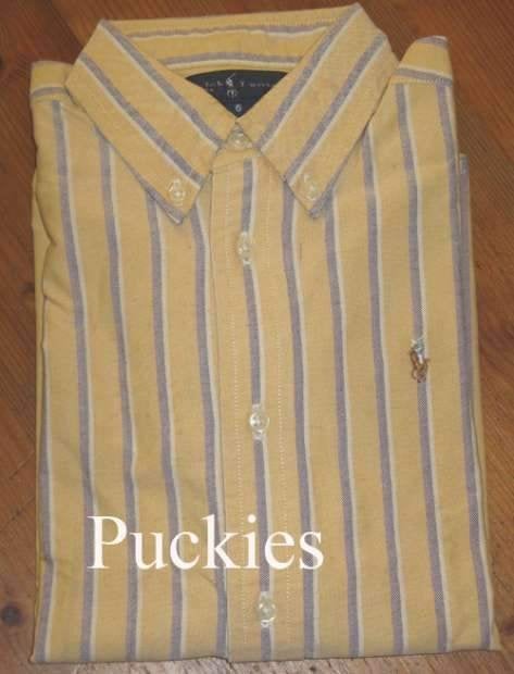 Maat 110 Gestreept Ralph Lauren overhemd *NIEUW* (9550) a, Overhemd of Blouse, Nieuw, Ophalen of Verzenden, Jongen