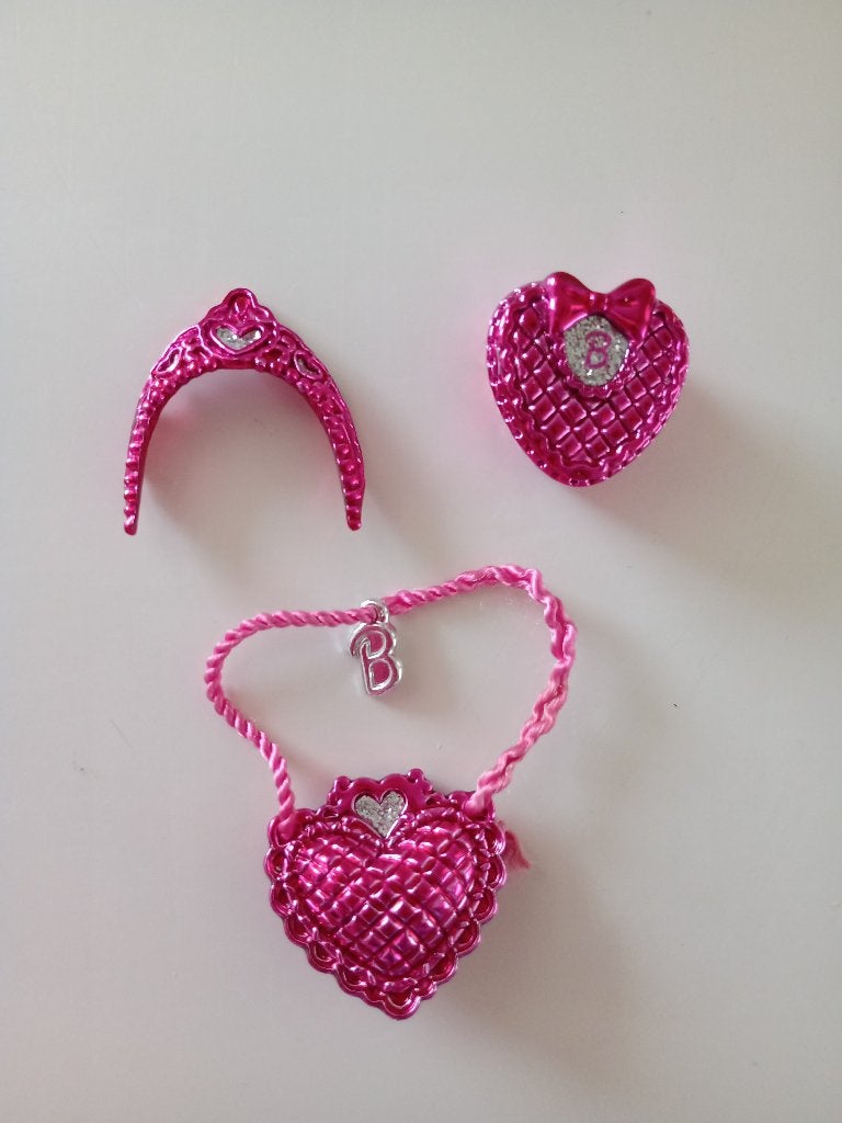 Accessoires van Barbie Pretty Treasures uit 1995, Verzamelen, Poppen, Ophalen of Verzenden, Gebruikt, Accessoires