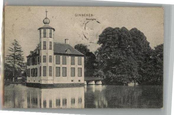 Ginneken Bouvigne  fotograaf A van Erp st 1906, Verzamelen, Ophalen of Verzenden, Voor 1920, Gelopen, Noord-Brabant