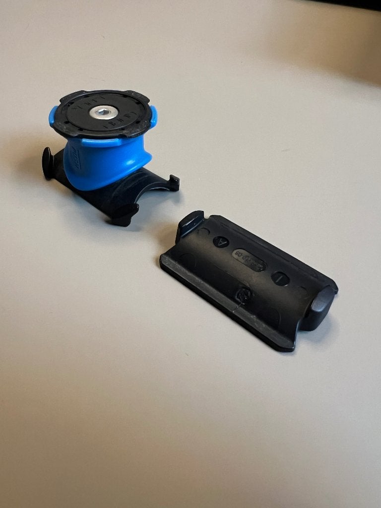 Quad-lock houder voor op fietsframe, plat of rond, Ophalen of Verzenden, Auto