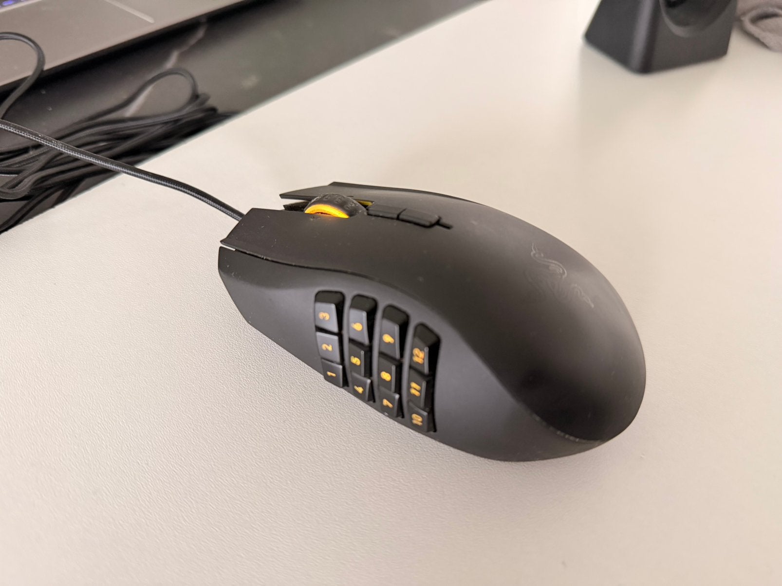 Razer Naga Epic Chroma Gaming Mouse | Box | Charging Dock, Computers en Software, Muizen, Ophalen, Zo goed als nieuw