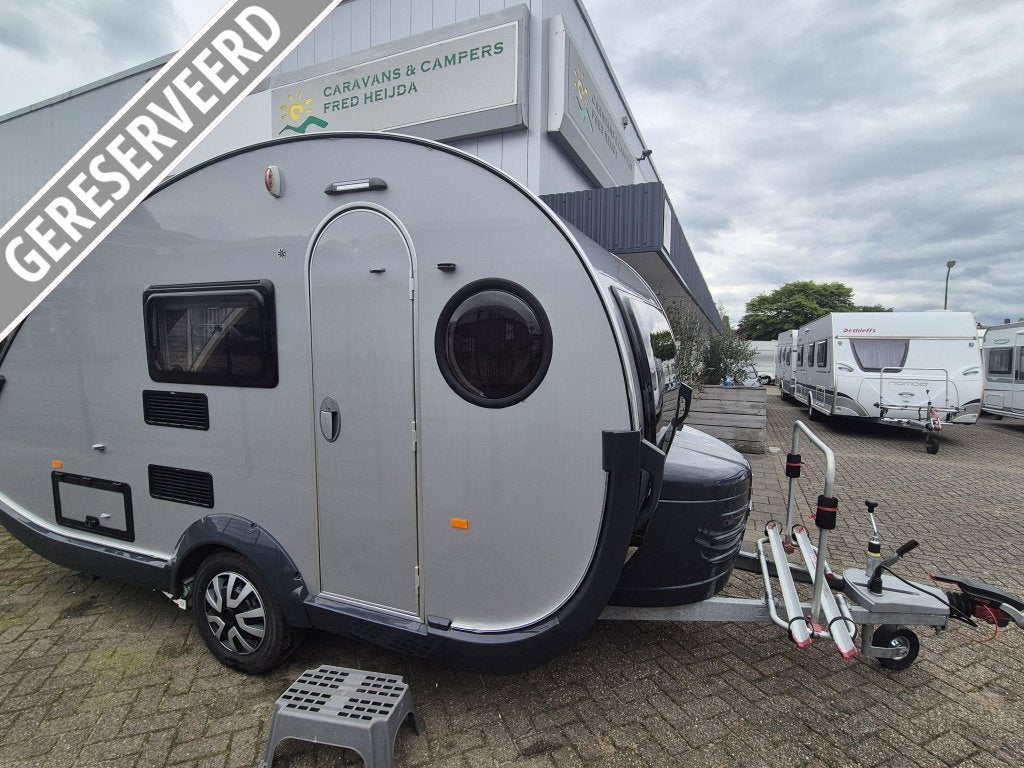 T@B 400 2019 mover,tent,fietsenrek, Caravans en Kamperen, Caravans, Standaardzit, Schokbreker, 750 - 1000 kg, Particulier