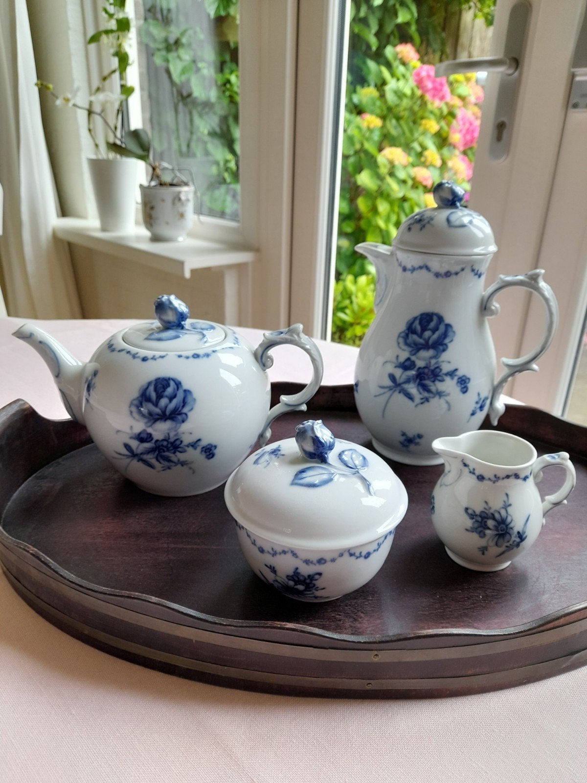 Furstenberg thee- koffieservies Lottine, Ophalen of Verzenden