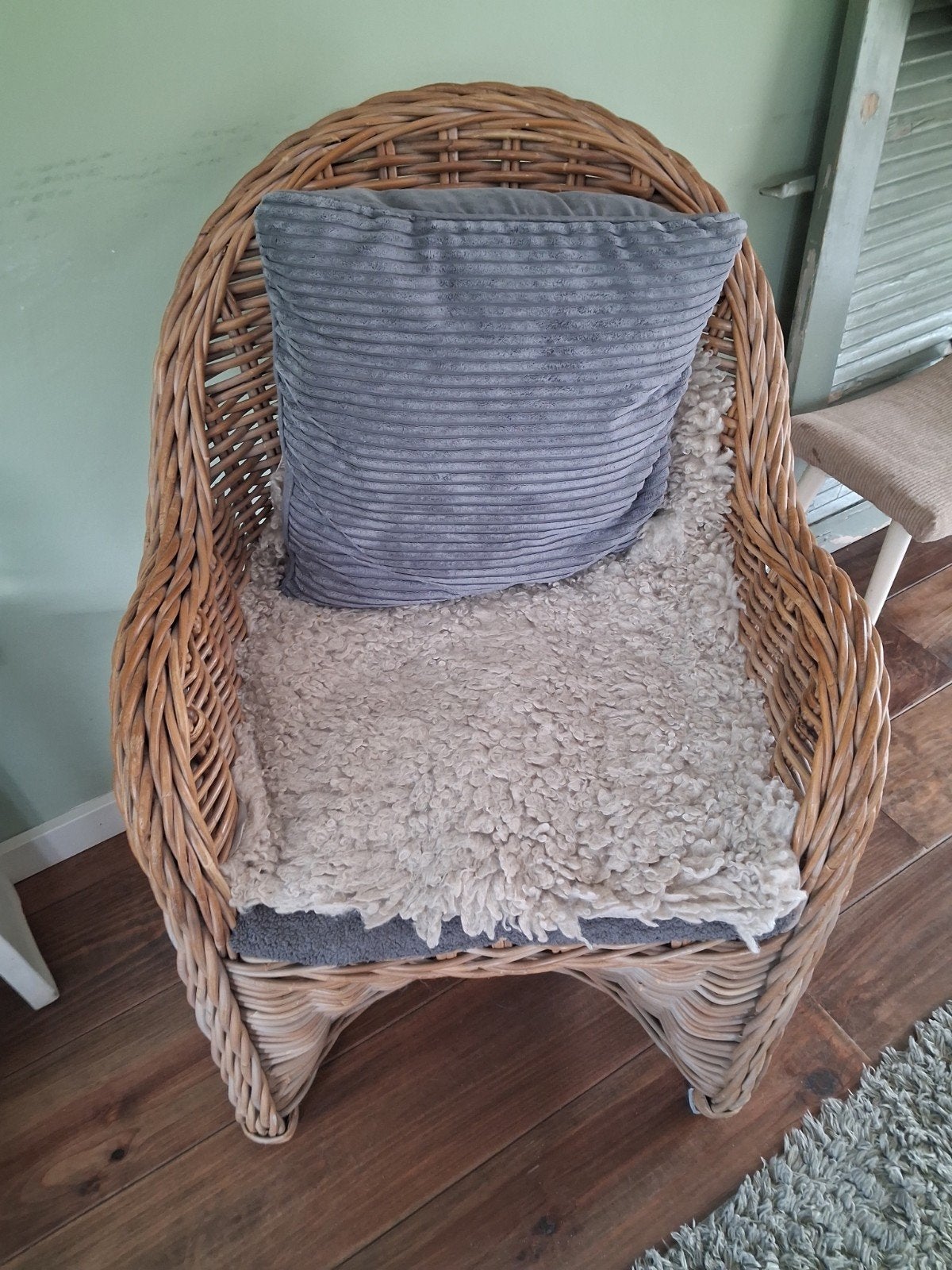 2 rieten stoelen., Ophalen, Stoel(en)