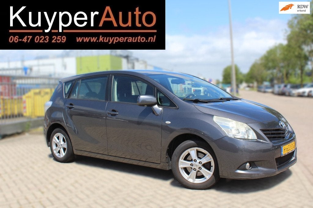Toyota Verso 1.8 VVT-i Dynamic 7pautomaat trekhaak clima, 450 kg, Gebruikt, 4 cilinders, 14 km/l