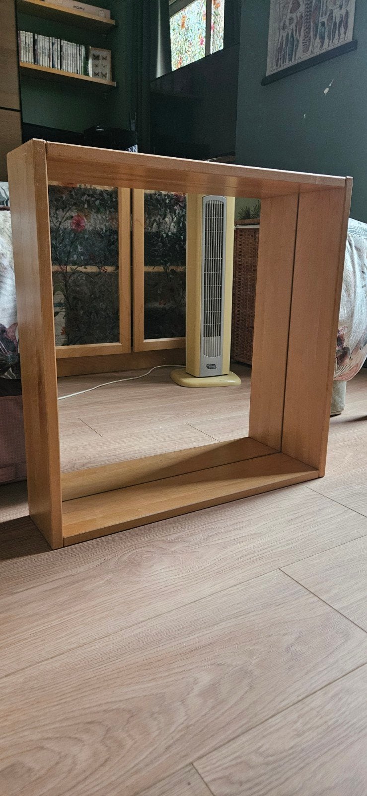 Ikea Molger Spiegel 60x60, Ophalen, Gebruikt, Vierkant, Minder dan 100 cm