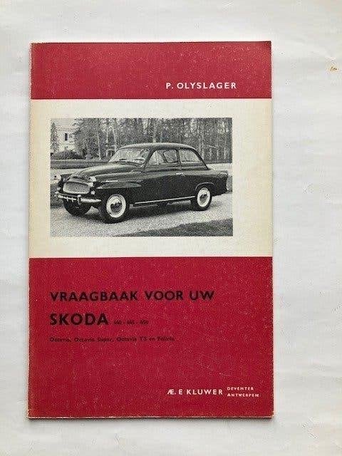 Vraagbaak voor uw Skoda 440-445-450  Octavia  Felicia   1956, Auto diversen, Handleidingen en Instructieboekjes, Ophalen of Verzenden