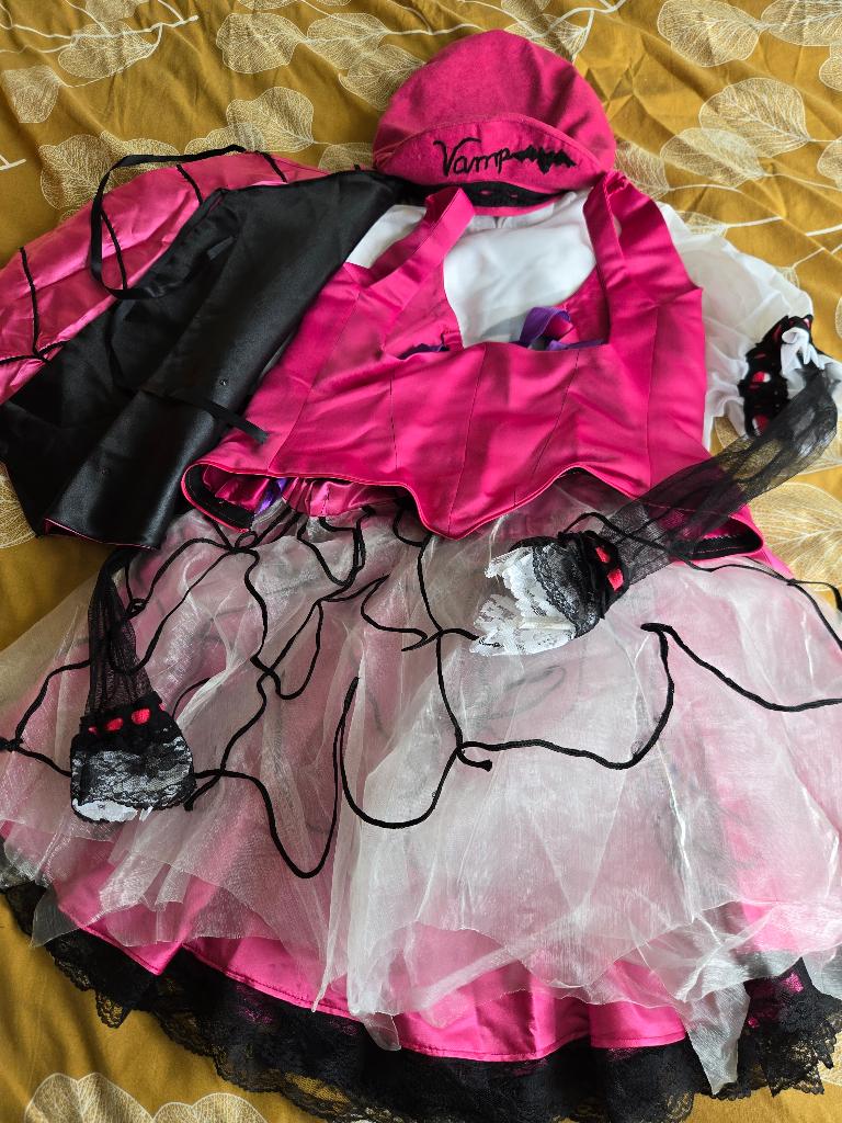 Draculaura cosplay monster high, Onbekend, Ophalen of Verzenden, Gedragen