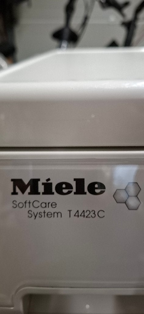 Miele droger SoftCare system T4423c, Ophalen, Gebruikt, Minder dan 85 cm, 4 tot 6 kg