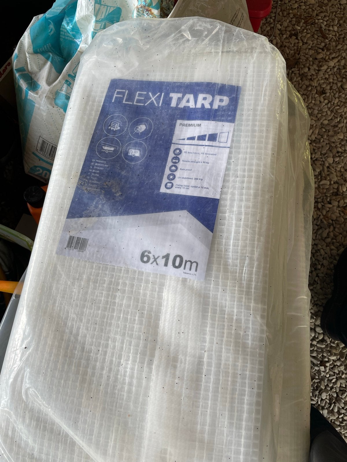Nieuw Flexi Tarp Premium Zeil 6x10m, Ophalen, Nieuw, 15 m² of meer, Zeil