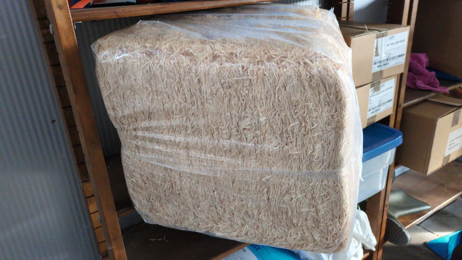 Houtwol vulling, Doe-het-zelf en Verbouw, Ophalen, Minder dan 60 cm, Overige typen, Minder dan 30 cm