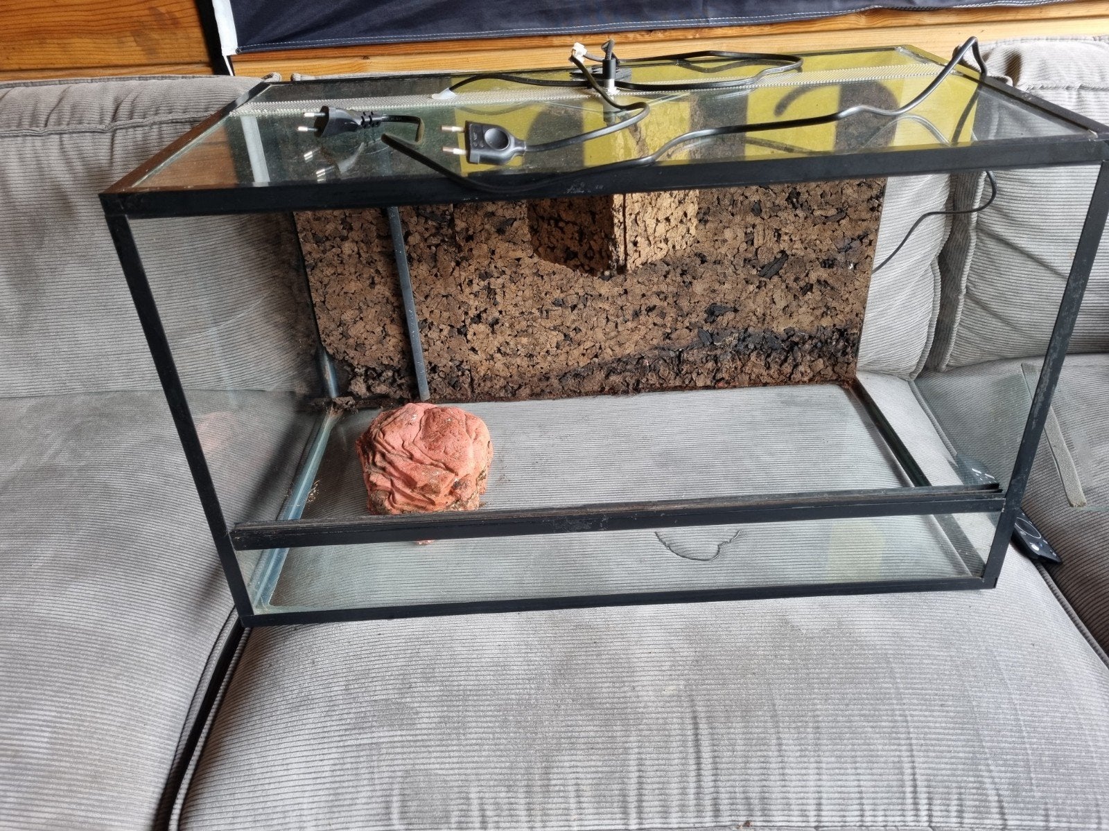 terrarium te koop, Ophalen, Gebruikt, Terrarium of Paludarium