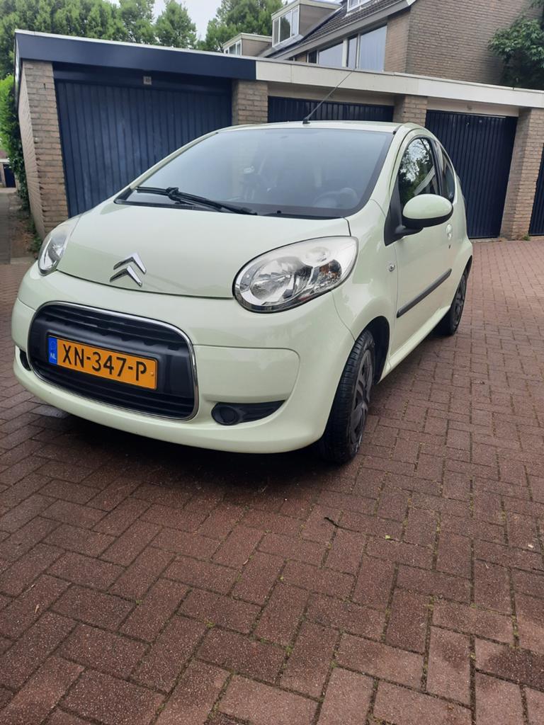 Citroën C1 1.0 3-DRS 2012 Geel, Voorwielaandrijving, Stof, 4 stoelen, C1