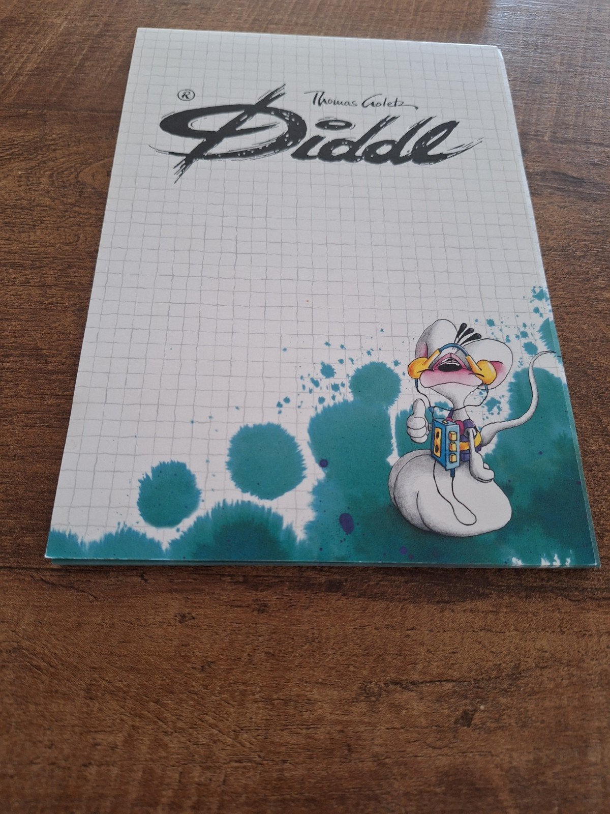 Diddl A5  nr 138 - 49 blaadjes, Verzamelen, Ophalen of Verzenden, Diddl, Zo goed als nieuw, Papier, Kaart of Schrift