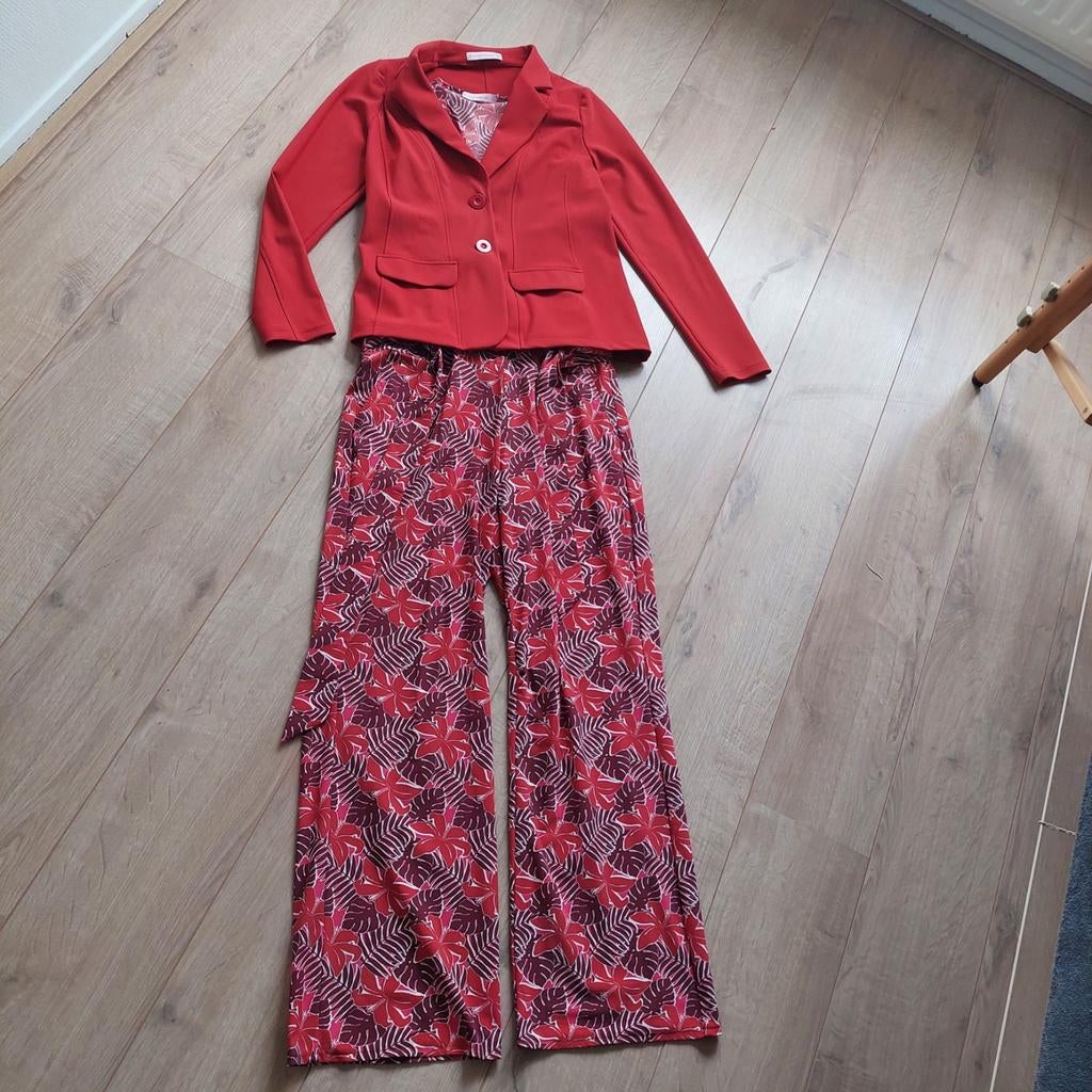 Studio anneloes jumpsuit met jasje, Kleding | Dames, Jumpsuits, Maat 38/40 (M), Studio Anneloes, Ophalen of Verzenden, Zo goed als nieuw
