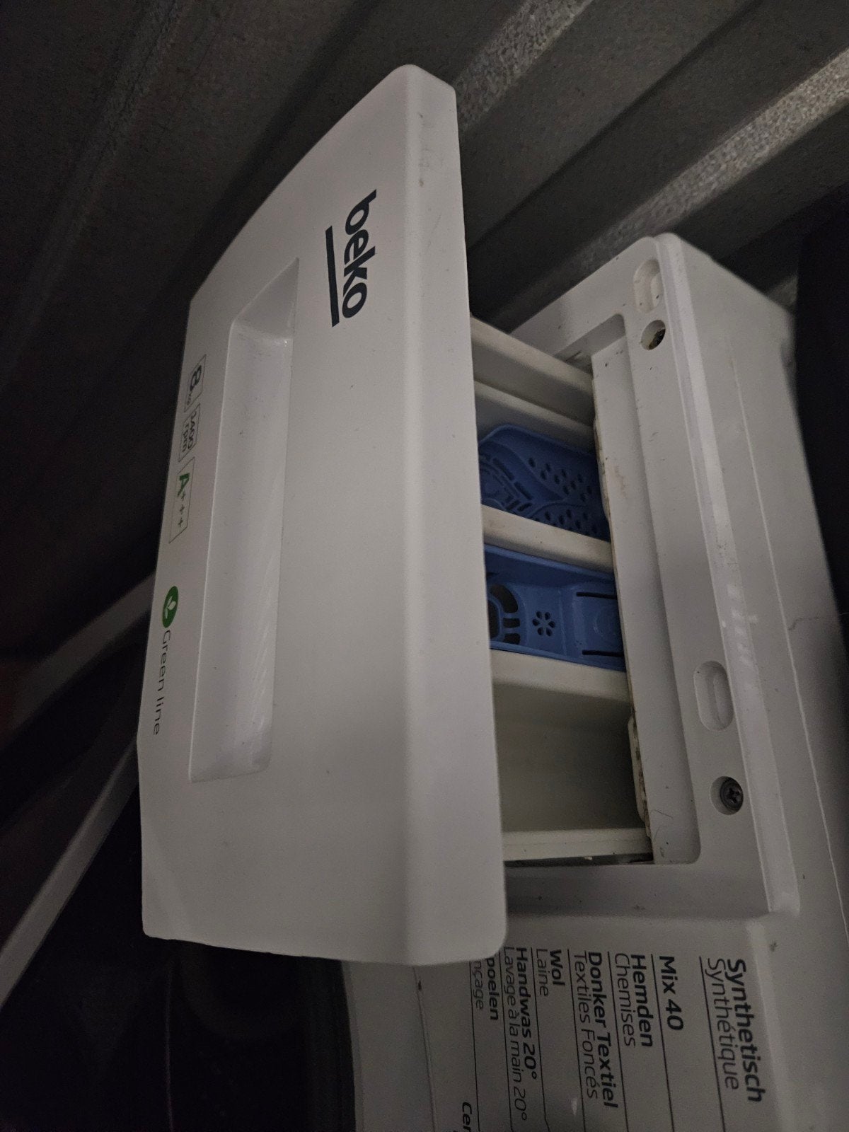 Indesit wasmachine 8kg, Witgoed en Apparatuur, Ophalen, 1200 tot 1600 toeren, Gebruikt, 8 tot 10 kg