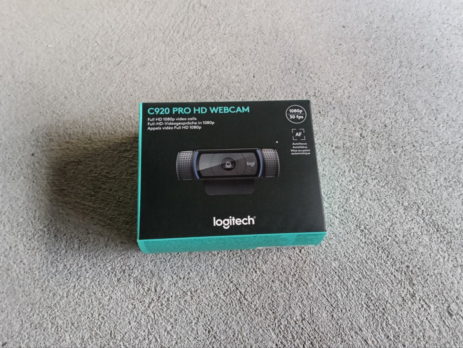 Logitech C920 PRO HD WEBCAM - Nieuw in doos, Computers en Software, Verzenden, Nieuw, Logitech, Microfoon