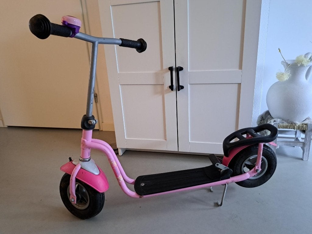Step Puky meisje roze, Ophalen, Gebruikt, Gewone step