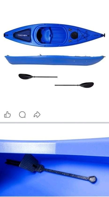 Freedom T 305 Kajak - Nieuw met peddel, Watersport en Boten, Kajaks, Ophalen, Nieuw, 1-persoons