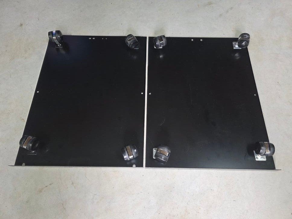 Bisley Verrijdbaar Onderstel voor A3 MultiDrawer ladenkast, Gebruikt, 5 laden of meer, Minder dan 100 cm, Metaal