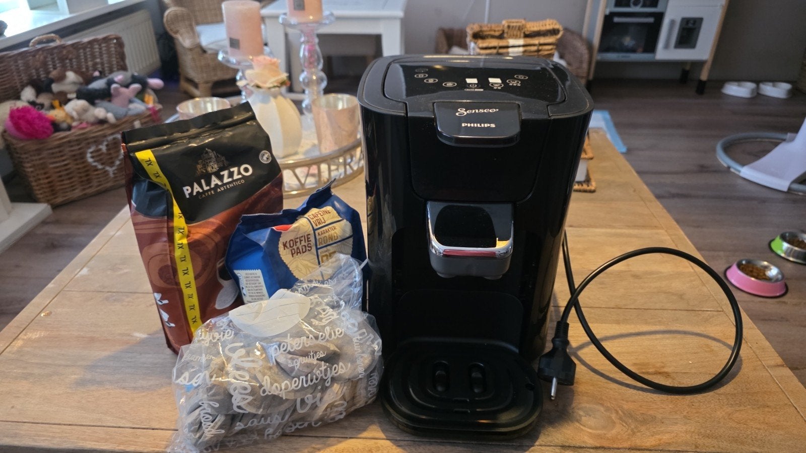 Philips senseo koffie apparaat, Koffiemachine, Ophalen of Verzenden, Zo goed als nieuw, Koffiepads en cups