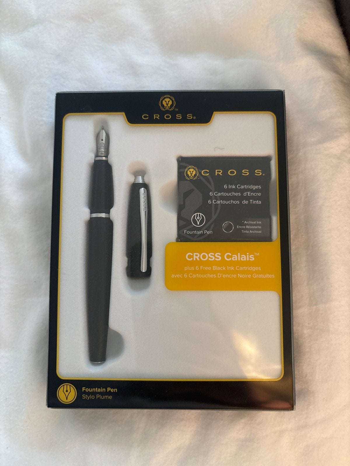 Cross Calais fountain pen set, Ophalen of Verzenden, Nieuw