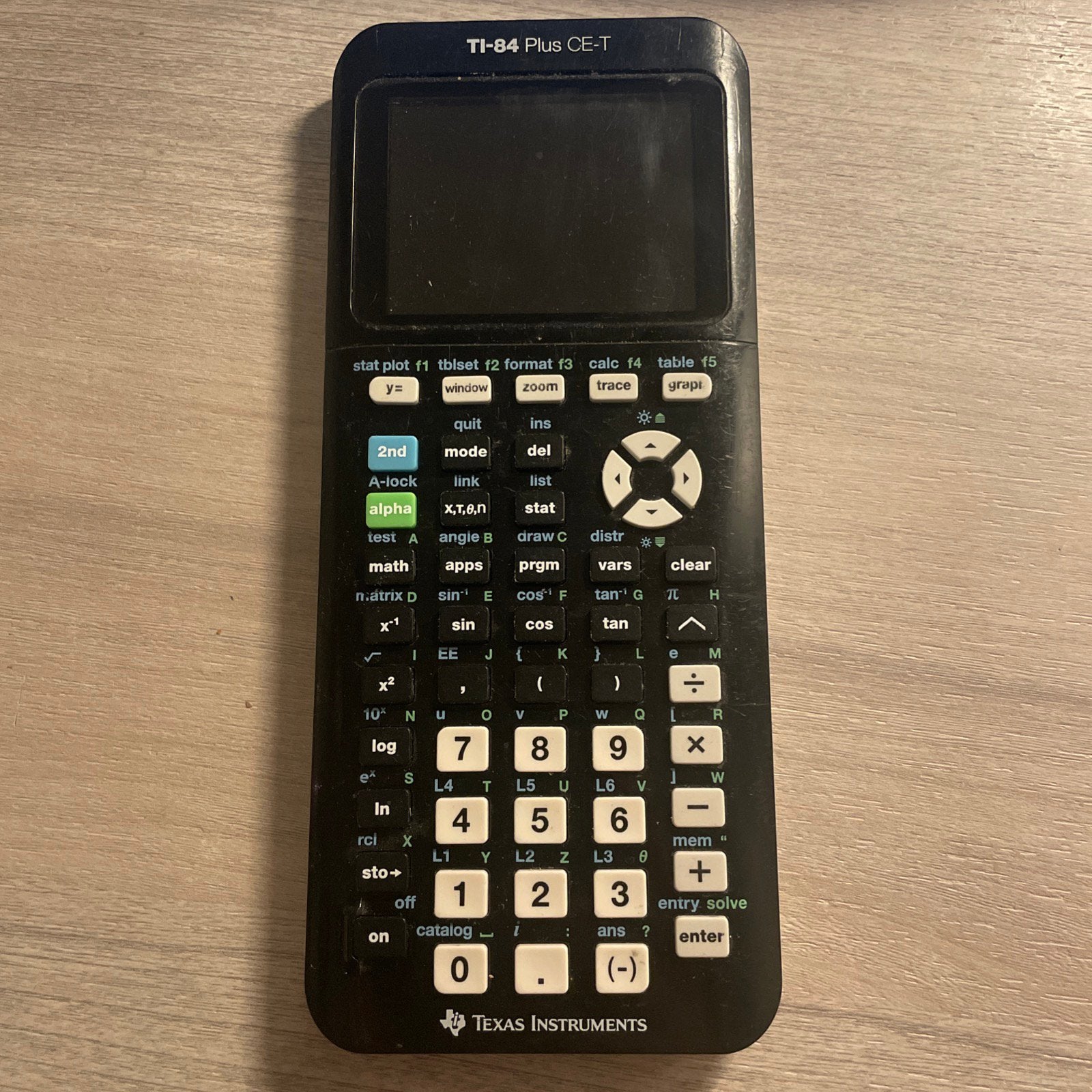 Ti-84 plus Ce-t grafische rekenmachine, Ophalen of Verzenden, Grafische rekenmachine, Zo goed als nieuw