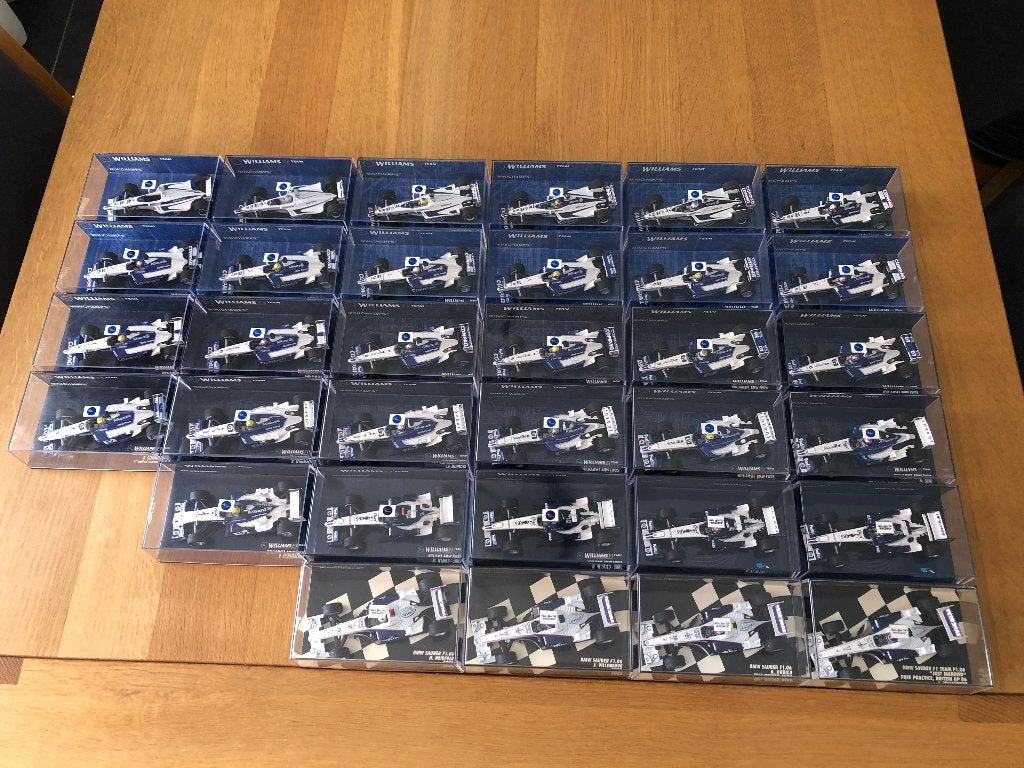 Mdl.035 / Collectie Williams/Sauber-BMW F1 modelle (2000-06), Ophalen of Verzenden, Nieuw, Formule 1