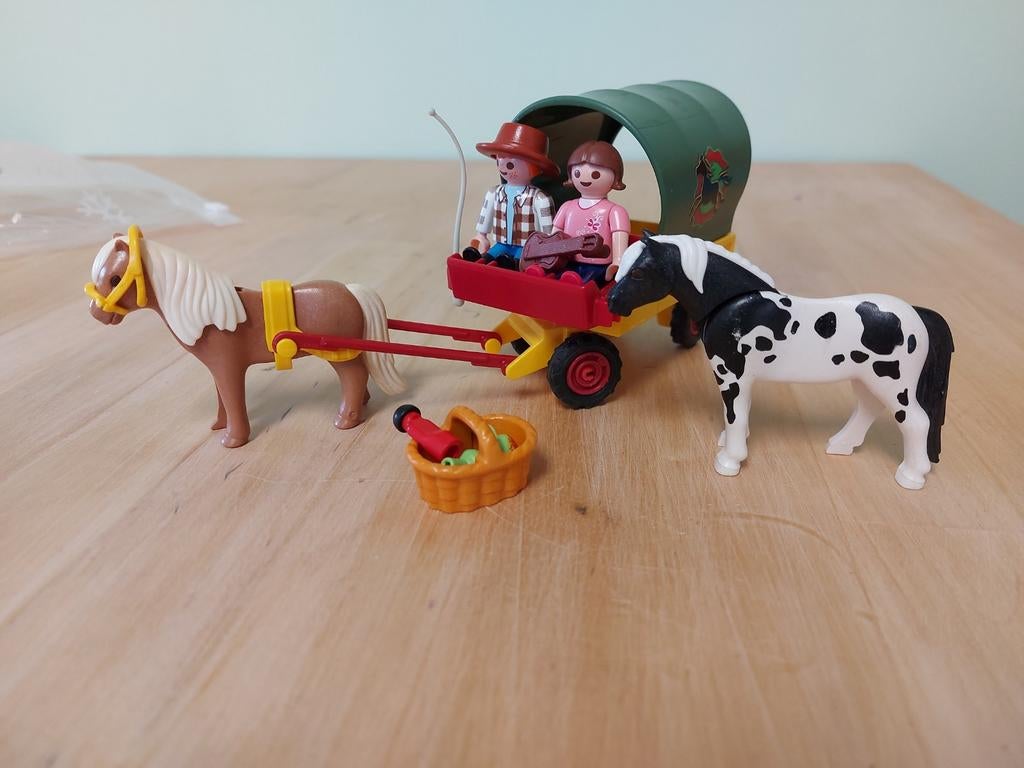 Playmobil pony huifkar, Ophalen of Verzenden