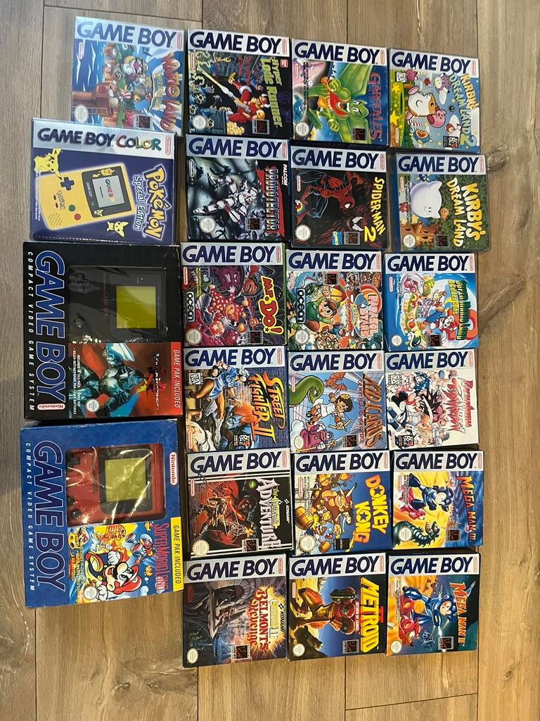 gameboy, Spelcomputers en Games, Spelcomputers | Nintendo Game Boy, Zo goed als nieuw, Overige modellen, Ophalen of Verzenden