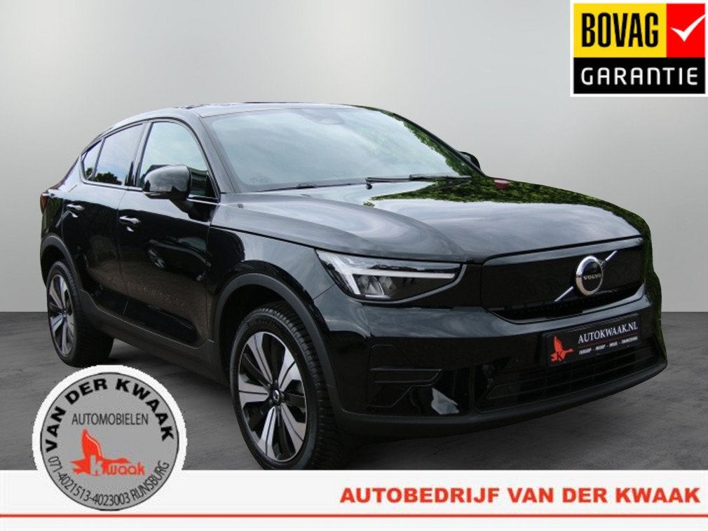 Volvo C40 Recharge Core 69 kWh (bj 2023, automaat), Auto's, Volvo, 12 maanden, 0 cilinders, Zwart, Alcantara